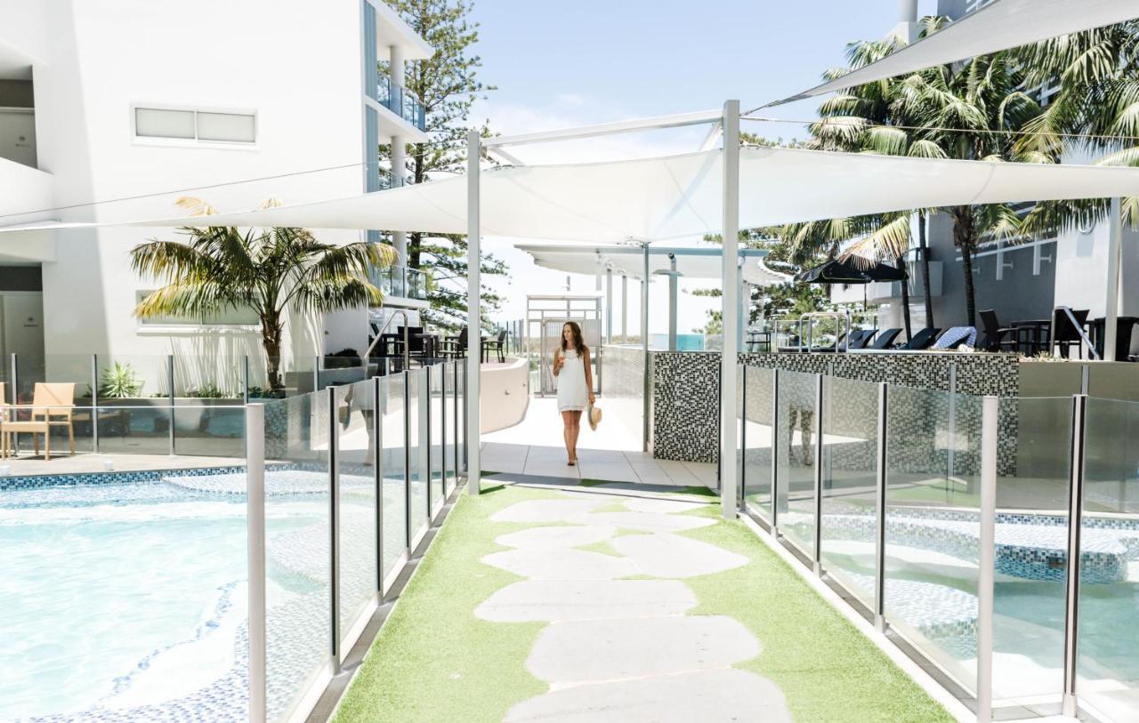 Rumba Beach Resort Caloundra Exterior photo The pool deck at The Star Gold Coast