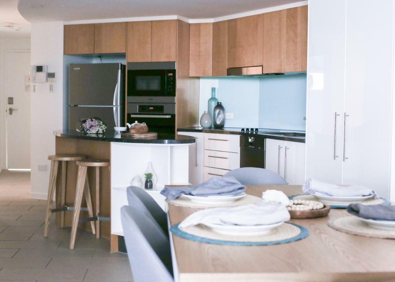 Rumba Beach Resort Caloundra Exterior photo A kitchen in a typical apartment